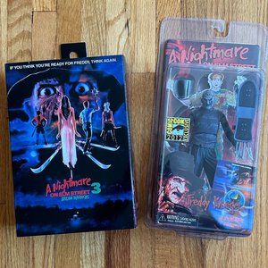 Two Freddy Krueger Figures MINT